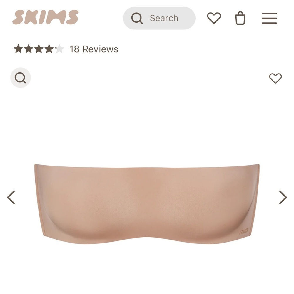 Skims Body Wireless Form Strapless Bra